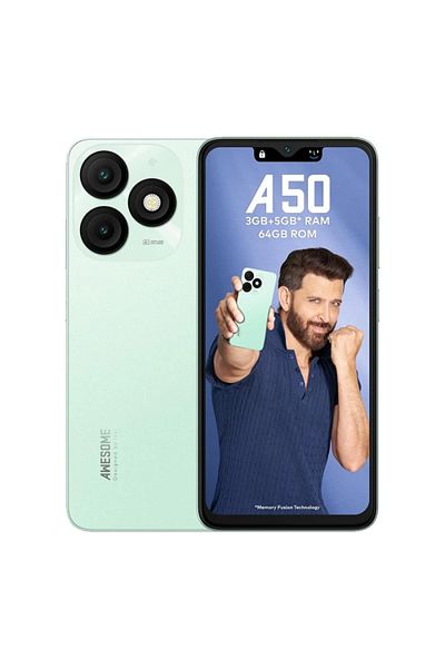 İtel A50 4G (2+64) جيجا بايت أخضر ليموني