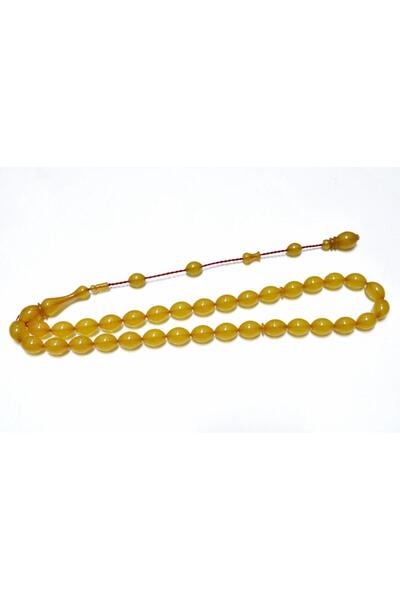 Otantik Çarşı Mărgele de rugăciune Yemen Zar 33 bucăți 8*11 mm (khr-11005)