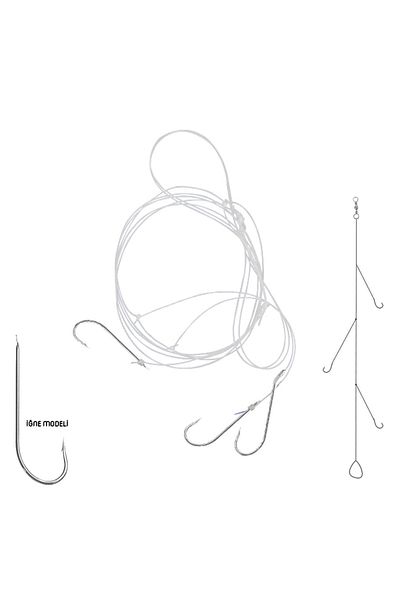 SAVEX 3 Needle Lure Fishing Rod Size Set (Akz.008)