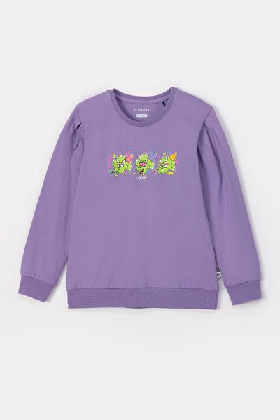 Woody 2-8 Years Old Girl's Pajama-Pot - 320-Lilac