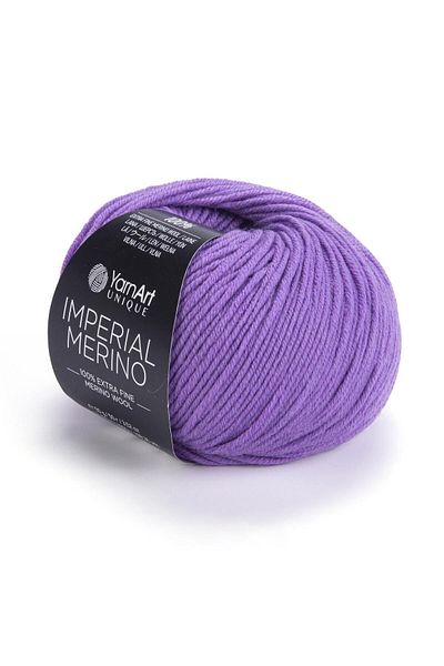 Yarnart IMPERIAL MERINO - ΝΗΜΑ ΠΛΕΚΤΟ ΧΕΡΙ ΜΩΒ-3321