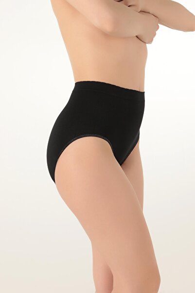 Miorre Yüksek Bel Dikişsiz Nefes Alan Konforlu Kadın Külot