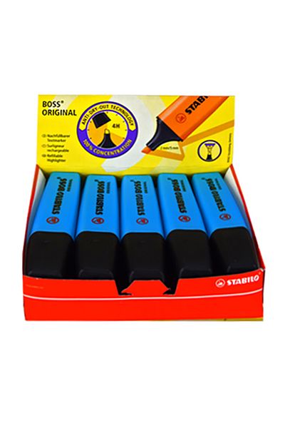 Stabilo Highlighter Blue 10 Pcs (70/31)