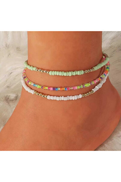 DMA AKSESUAR مجموعة من 3 خرزات رملية