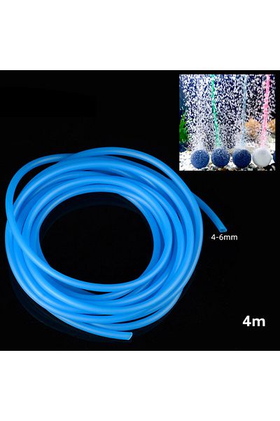 Generic Aquarium oxygen air 4mm tube blue
