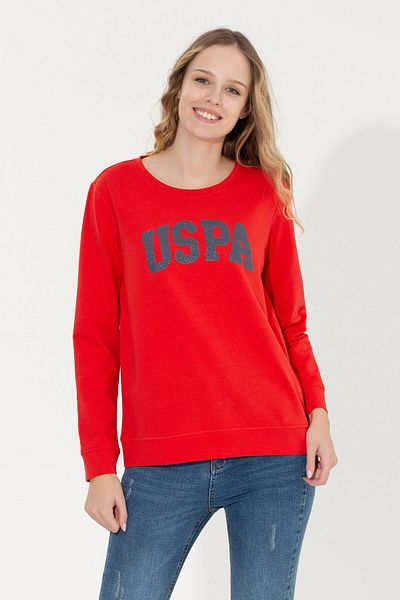 U.S. Polo Assn. Red Women's Sweatshirt