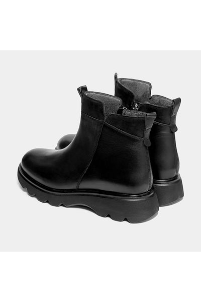 Forelli MURRAY 25153-H Cizme de iarnă din piele pentru femei negre