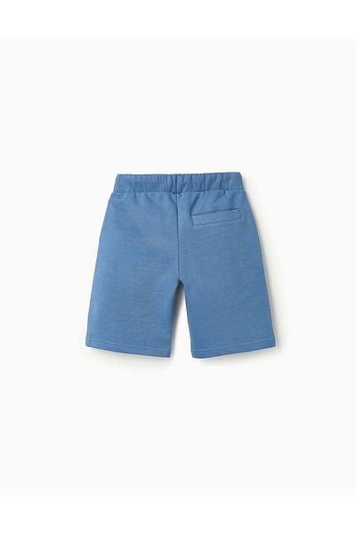 Ziddy COTTON SHORTS FOR BOYS 'PIKACHU' BLUE