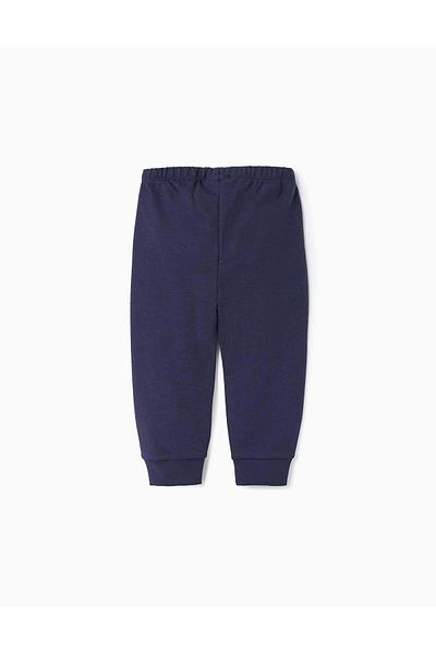 Ziddy BRUSHED JOGGERS FOR BABY GIRLS DARK BLUE
