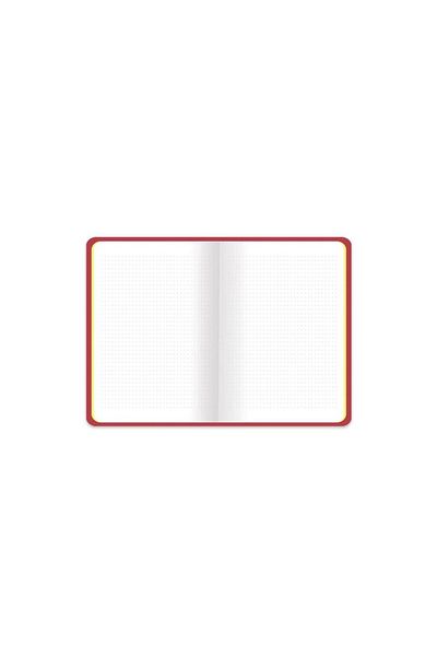 KESKİN COLOR Culoare ascuțită Culoare ascuțită B. Jurnal 16x21,5 80 Yp. Caiet cu puncte - Roșu