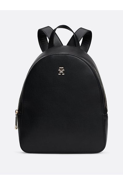 Tommy Hilfiger Tommy Hilfiger Black Solid Women Backpack
