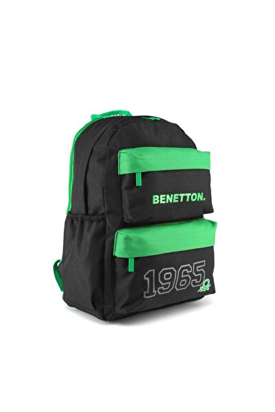 Benetton Benetton United Colors 1965 Boy's Backpack - Double Front Pockets