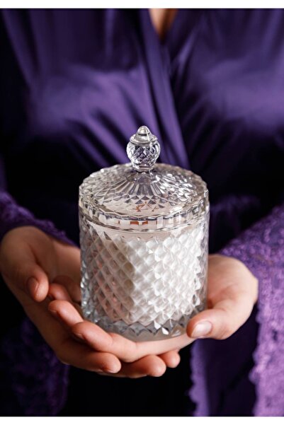 Harmoniya Home Tom Ford Lost Cherry Kristal SoyaWax mum ,Doğal Ahşap Fitilli ...