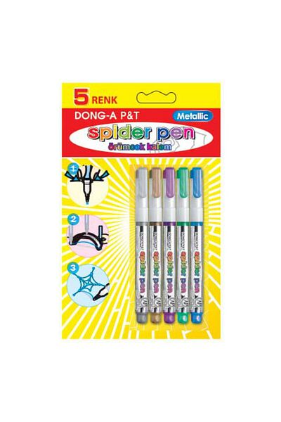 Dong-A Spider Pen 5 Colors Metallic256215