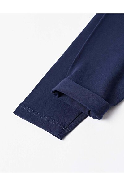 Ziddy PACK OF 2 PAIRS OF LEGGINGS FOR BABY GIRLS DARK BLUE