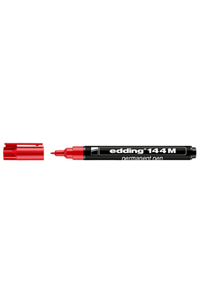 Edding Asetat Kalemi Permanent Kırmızı 144 M