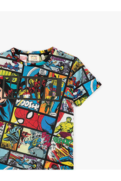 Koton Licencované tričko s krátkým rukávem s potiskem Marvel