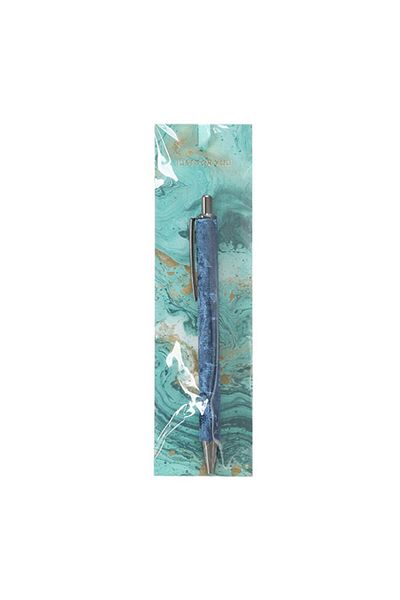 AGT Pyrus Bookmark Push Ballpoint Blue N/a