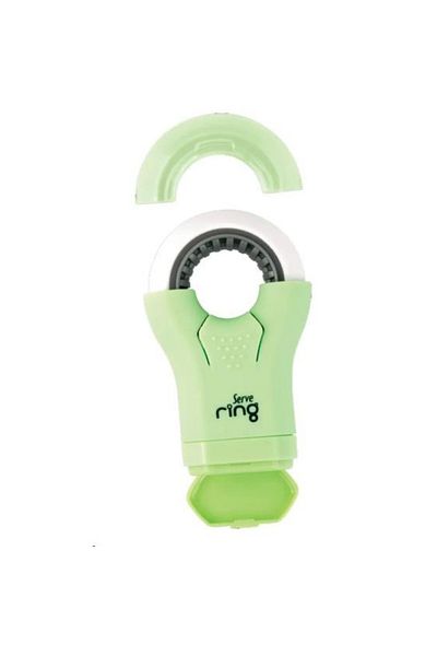 Serve Ακονιστήρι μολυβιών με γόμα δακτυλίου Pastel Colors Pastel Green