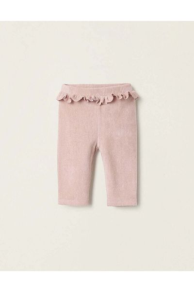 Ziddy CORDUROY TROUSERS FOR NEWBORN GIRLS PINK