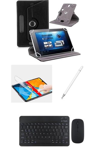 corcishop Huawei Matepad Pro 11.5 S Uyumlu 4in1 Set Klavye Mouse Kılıf Kalem ...