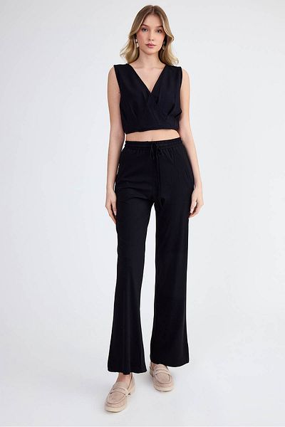 Vitrin Pantaloni de trening modal cu talie elastică