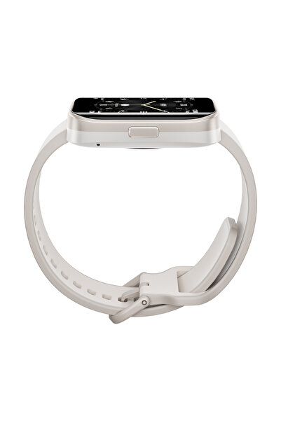 QCY S9 Urban Gs 1,95" Amoled Ekran Dahili Gps Ve Nfc Destekli Akıllı Saat Beyaz