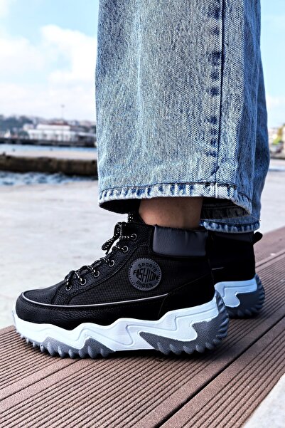 YUMİ Silná podrážka voděodolná ortopedická vysoká sportovní obuv