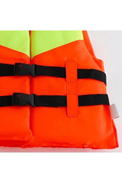 buradanaldım S Beden 4-8 Turuncu Yaş Çocuk Can Yeleği Neopren Sünger Yüzme Yeleği Çocuklar Için Yüzdürme Yeleği