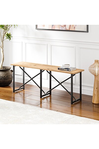 eportatif Mutfak Bahçe Bank Sandalye Düz Bank Sandalye Bench Çam 1226