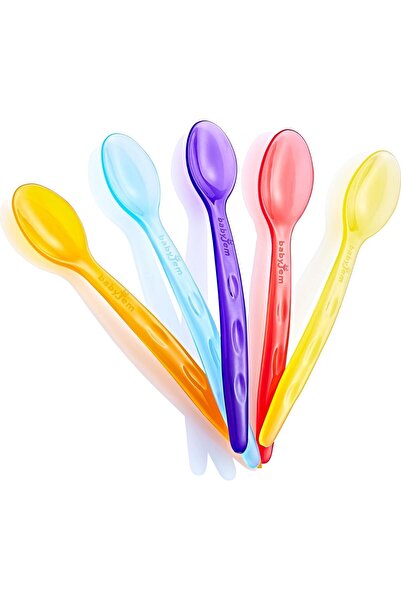 Babyjem 566 Model Set of 5 Feeding Spoons