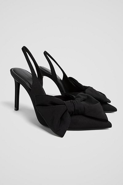 Stradivarius High-heel Shoes With Bow Limited Edition