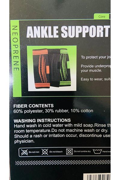 Yanaşık Spor Malzemeleri 1 Piece of Circle Free Foot Bracelet