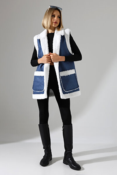 COCOCİX Новий сезон плюшевий джинсовий жіночий жилет