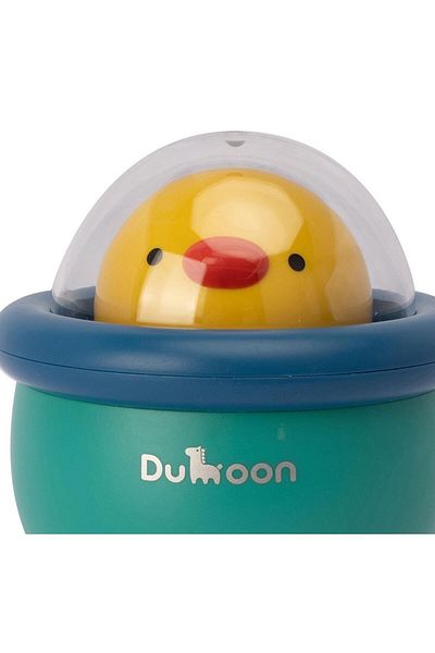 Fab N Funky Chicken Tumbler Educational Toy for Fine Motor Skills, Imaginative Play, Ages 6M+, Yellow/Blue, 9cm