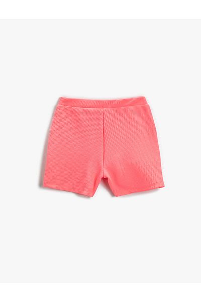 Koton Textured Basic Mini Short Skirt