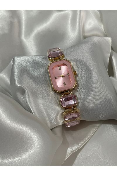 QUARTZ Countess Saw Model Zircon Stone Stylish Women's Wristwatch