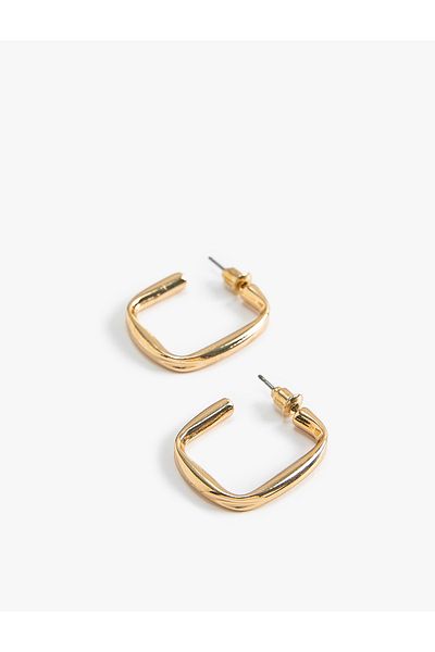 Koton Geometric Hoop Earrings