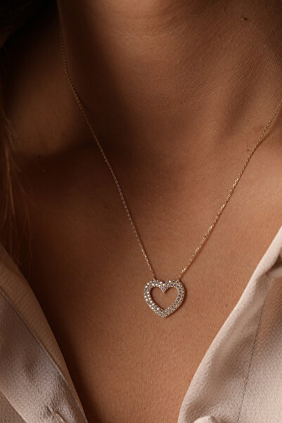 Kolyecik Altın Kalp Kolye