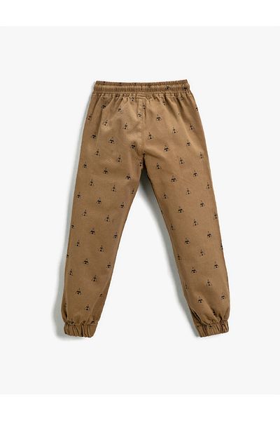 Koton Printed Jogger Pants Cotton
