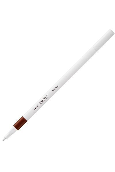 UNİ-BALL Uni-Ball 0.4 mm Fine Brown Acrylic Pen
