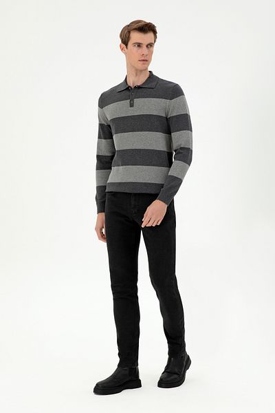 U.S. Polo Assn. Βάση. Polo Assn. Τζιν 100% βαμβάκι 1936946   Μαύρο