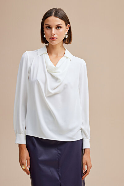 Naramaxx Degaje Yaka Uzun Kollu Bluz