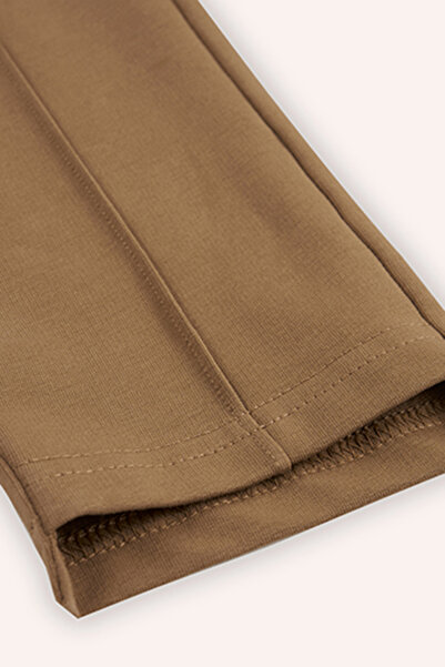 Panço Kız Çocuk Camel Eşofman Altı