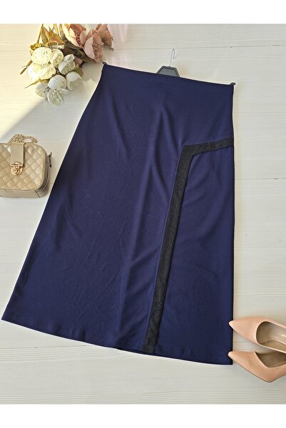 ENDAMIM SCUBA DETAYLI ETEK BÜYÜK BEDEN ESNEK DİZ YAPMAYAN SOLMAYAN