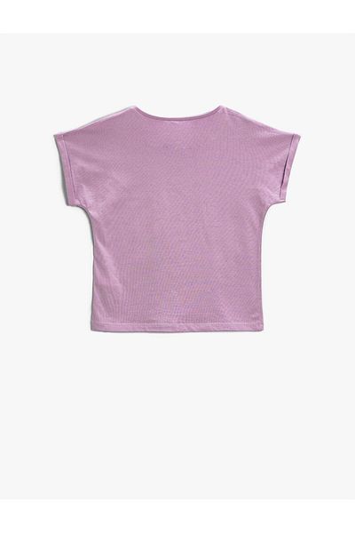 Koton Printed T-Shirt Short Sleeve Cotton