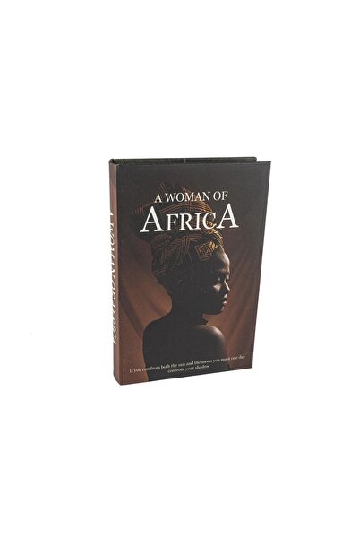 MIKASA Moor Kahve Africa Kitap Kutu 30x20x5cm