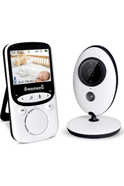 WEEWELL WMV815 Weewel Bebek Kamerası - 2,4" LCD Ekran, Karşılıklı Konuşma, Sakinleştirici Ninni