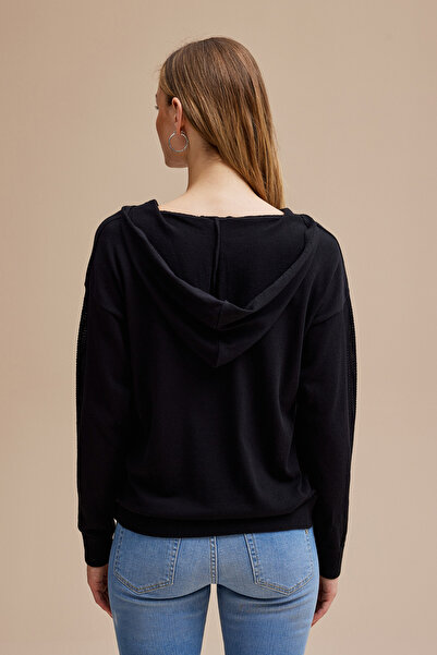 Naramaxx Kapüşonlu Triko Kazak