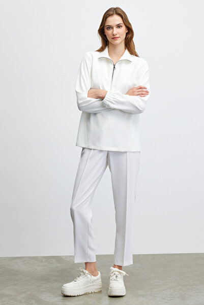 Naramaxx Yakası Fermuarlı Spor Bluz